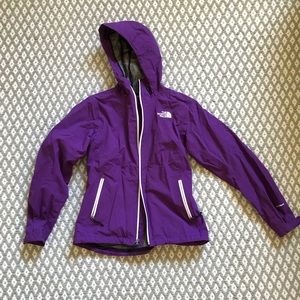 north face rain jacket